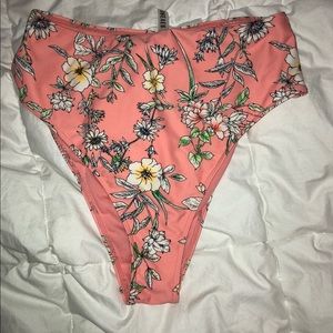 High waisted bikini bottoms